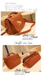 กระเป๋าแฟชั่นเกาหลี Luluhouse รุ่น L185-04hr นำเข้าจากร้านLuluhouseแท้100% ค่ะ ราคาถูก